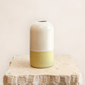 Pill Shape Vase - Yellow DB Studio