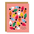 Christmas Lights - Greeting Card Badger & Burke