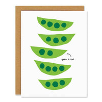 Peas in a Pod - Greeting Card Badger & Burke