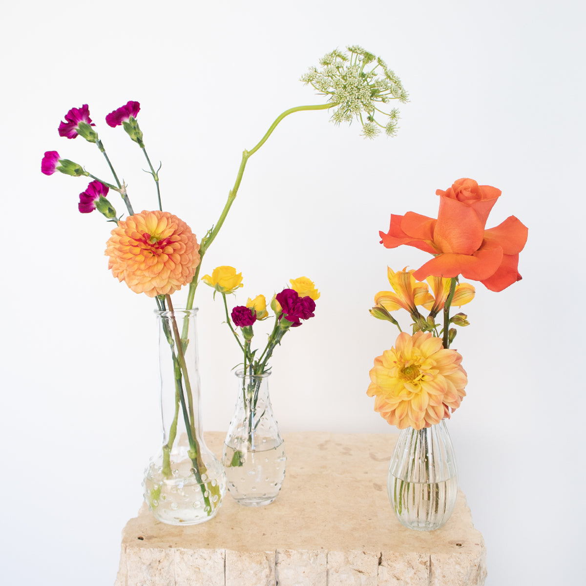 Bud Vase Set - Bright and Cheerful DB Studio