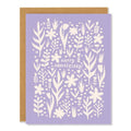 Lavender Anniversary - Greeting Card Badger & Burke