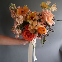 Amber Bridal Bouquet Designer Blooms Canada