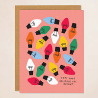 Christmas Lights - Greeting Card Badger & Burke
