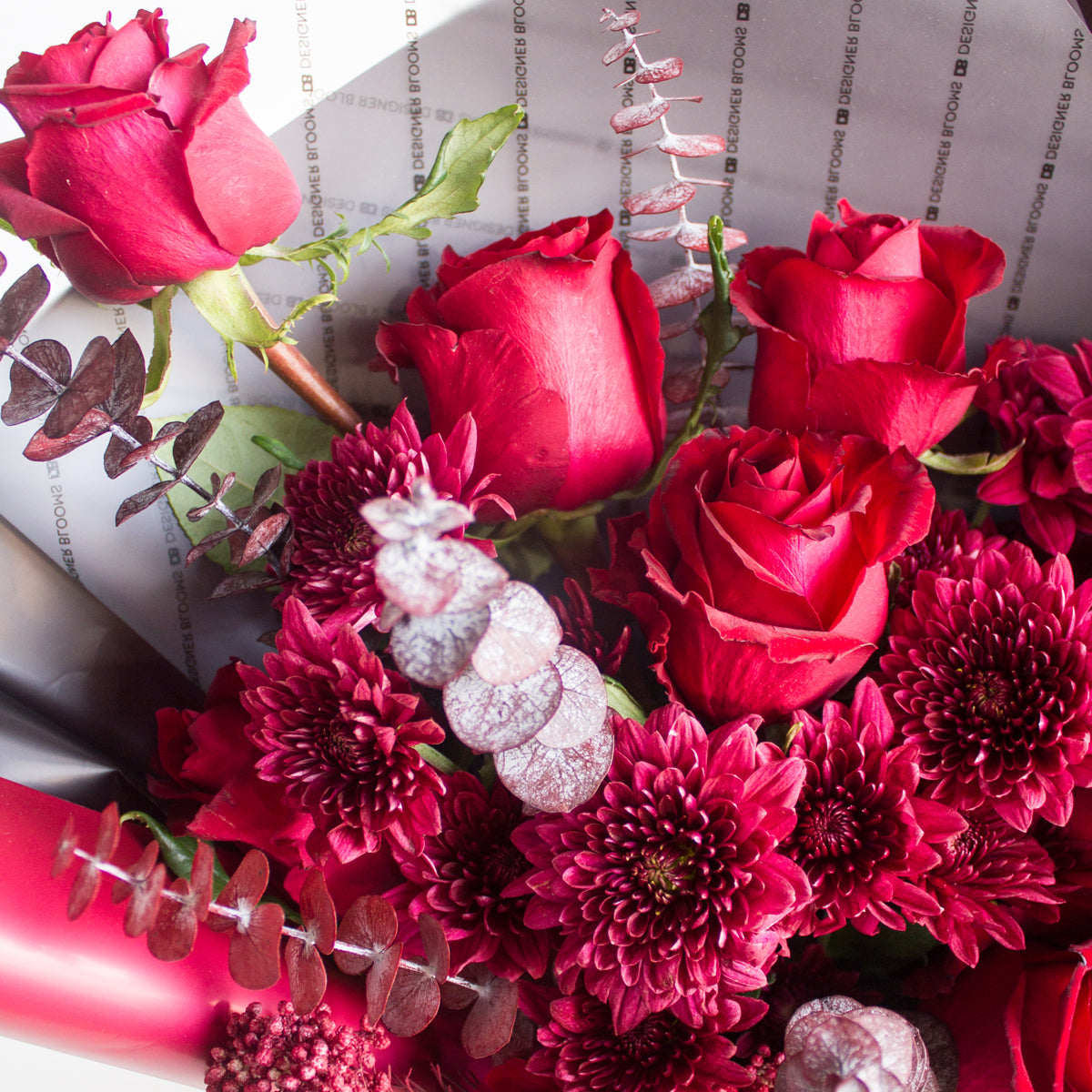 Classic Love Red Rose Bouquet DB Studio