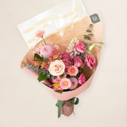 Designer Blooms Choice Bouquet - Sweet and Loving + Sweets Bundle DB Studio