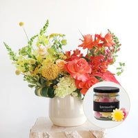 Designer Blooms Choice Vase Bundle - Bright and Cheerful DB Studio