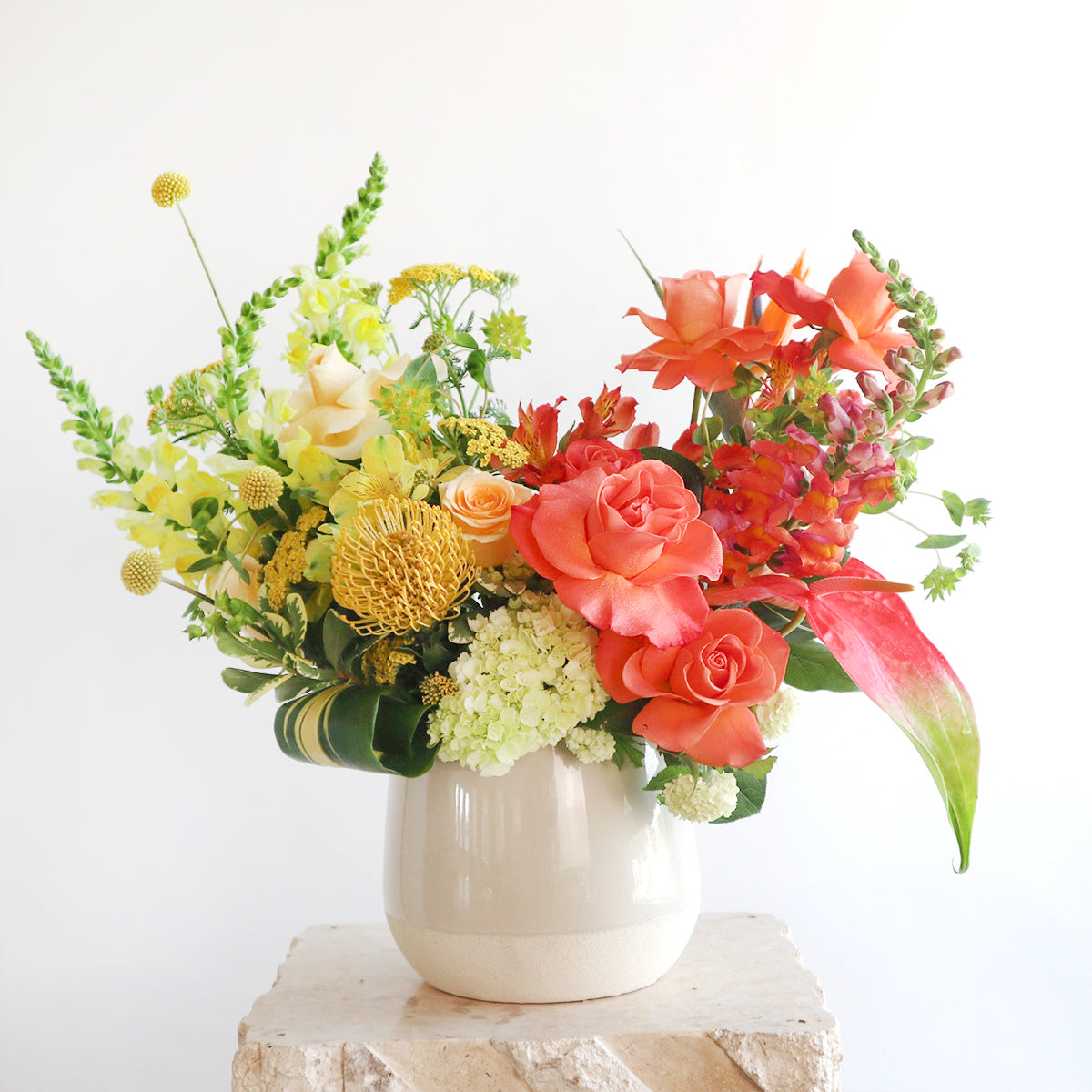 Designer Blooms Choice Vase - Bright and Cheerful DB Studio