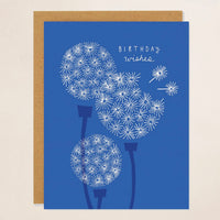 Dandelion Birthday - Greeting Card Badger & Burke