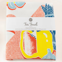 Lunch Tea Towel - Breakfast/Lunch/Dinner Series Porchlight Press Letterpress