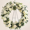 Elegant White Wreath DB Studio