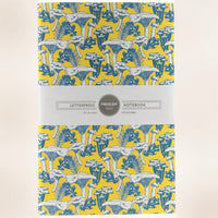 Forest Foraging Series - Chanterelle Notebook - Large Porchlight Press Letterpress