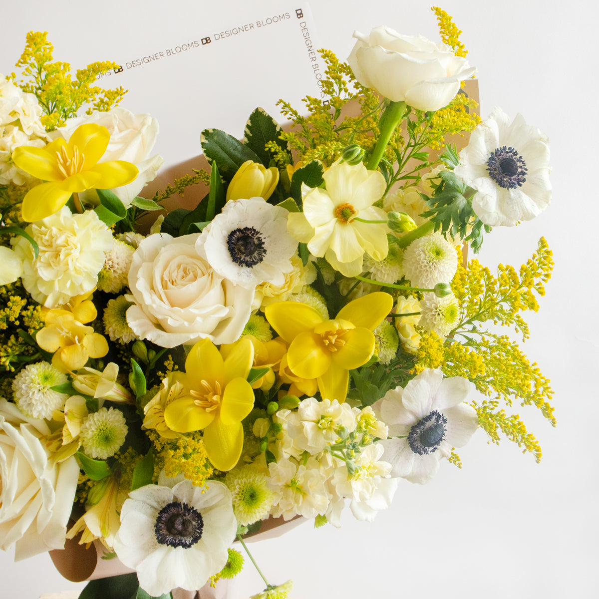 Lemon Chiffon Bouquet Designer Blooms Canada