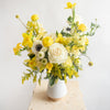 Lemon Chiffon Vase Arrangement DB Studio