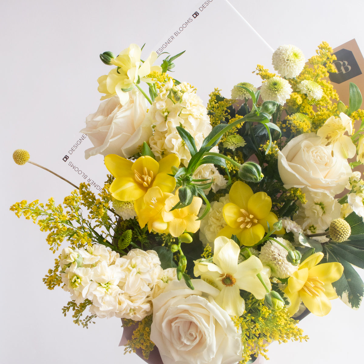 Lemon Chiffon Arrangement Designer Blooms Canada