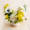 Lemon Chiffon Vase Arrangement DB Studio