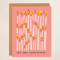 Lost Count - Birthday Card Badger & Burke