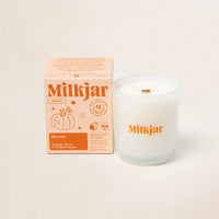 Harvest - Orange, Clove & Pumpkin Spice Soy 8oz Candle Milk Jar Candle Co.