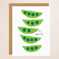 Peas in a Pod - Greeting Card Badger & Burke