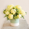 Peonies Vase Arrangement DB Studio