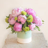 Peonies Vase Arrangement DB Studio