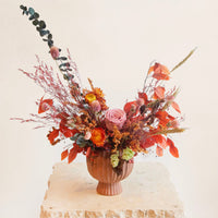 Shams Dried Vase Arrangement DB Studio