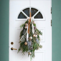 Snowdrop Door Swag DB Studio