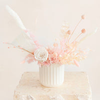 Sweetpea Dried Vase Arrangement DB Studio